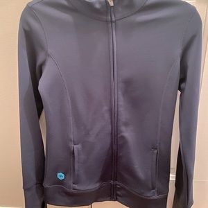 Onnit navy blue athletic zip up -small